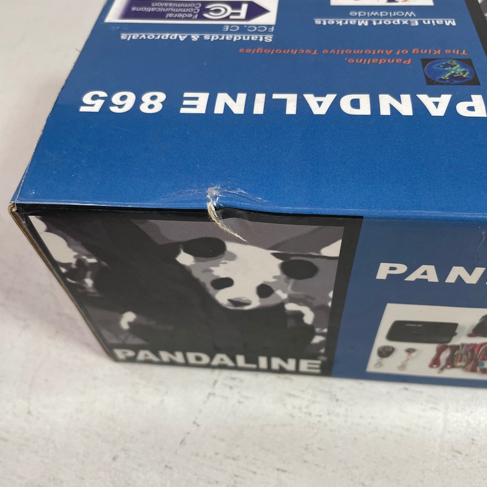 Pandaline 865 Car Alarm System 12V 15W Security Kit with 2 Remote Key Fobs New - Picture 15 of 16
